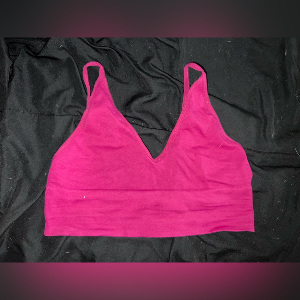 Zenana Hot Pink bralette